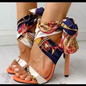 Heeled sandals